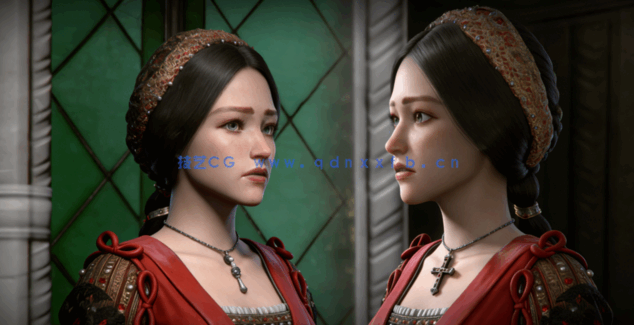 Zbrush文艺复兴时期朱丽叶角色制作全流程视频教程 (图5)