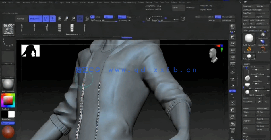 游戏角色完整创建指南训练大师级视频教程(图4)