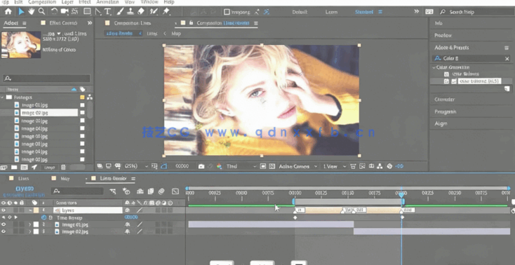 AE创建彩色动态图形过渡转场效果工作流程视频教程(图4) AE创建彩色动态图形过渡转场效果工作流程视频教程(图4)