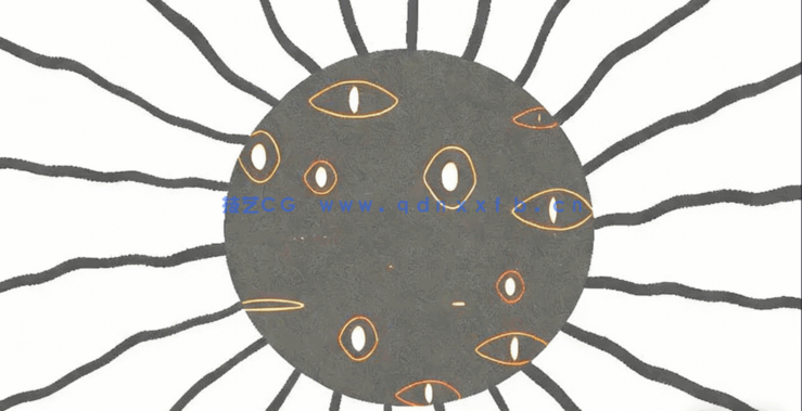 AE动态图形中制作眼睛循环动画工作流程视频教程(图3)