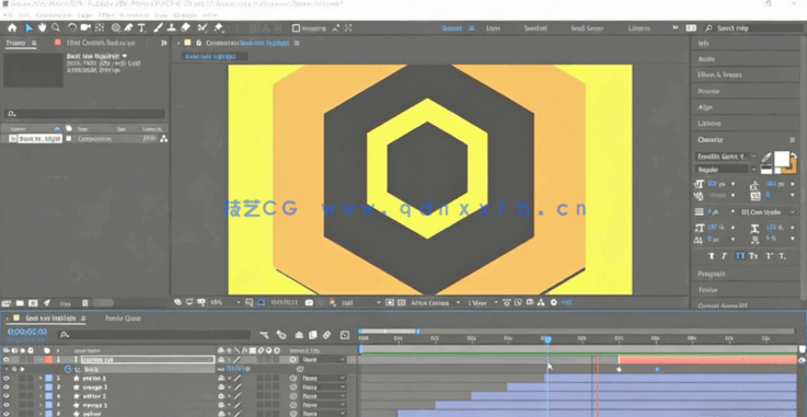 AE初学者创建动态图形后期编辑视觉效果视频教程(图2) AE初学者创建动态图形后期编辑视觉效果视频教程(图2)