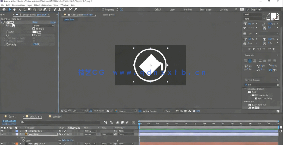 AE创建文本动画3D元素视觉效果技巧视频教程(图4) AE创建文本动画3D元素视觉效果技巧视频教程(图4)