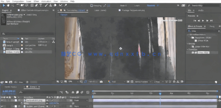 AE创建700多种新风格过渡布局工作流程视频教程(图3)