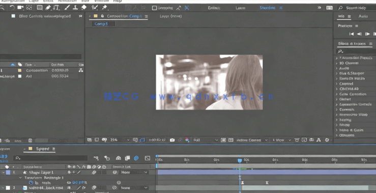 AE创建700多种新风格过渡布局工作流程视频教程(图4)