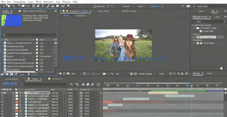 AE创建700多种新风格过渡布局工作流程视频教程(图5)