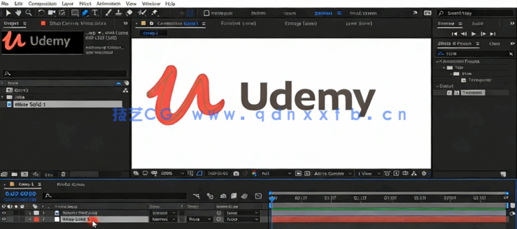 AE创建基础标志动画工作流程视频教程(图3)