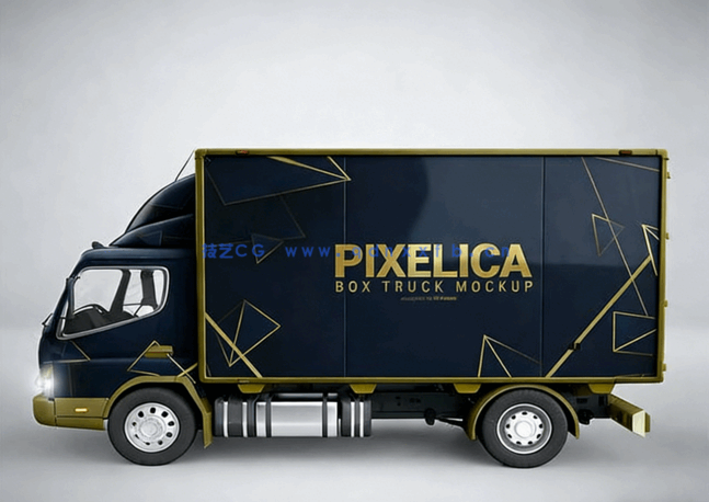 厢式卡车大型货车PSD模板合集(图2) 厢式卡车大型货车PSD模板合集(图2)