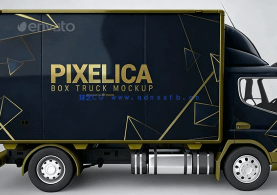 厢式卡车大型货车PSD模板合集(图5) 厢式卡车大型货车PSD模板合集(图5)