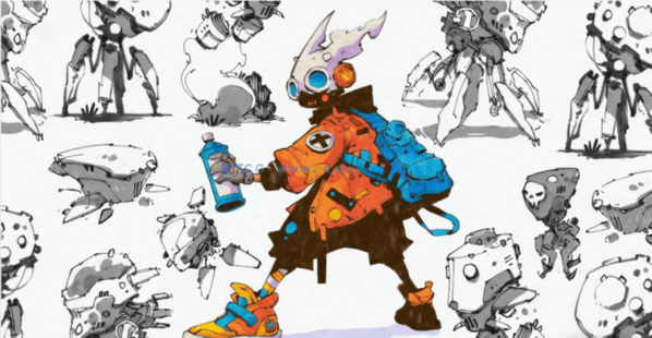 38款知名工作室出品卡通漫画插画绘画Clip Studio Paint笔刷合集(图3)