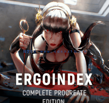 11组ergoINDEX出品知名数字绘画艺术家Procreate画笔笔刷合集(图1)