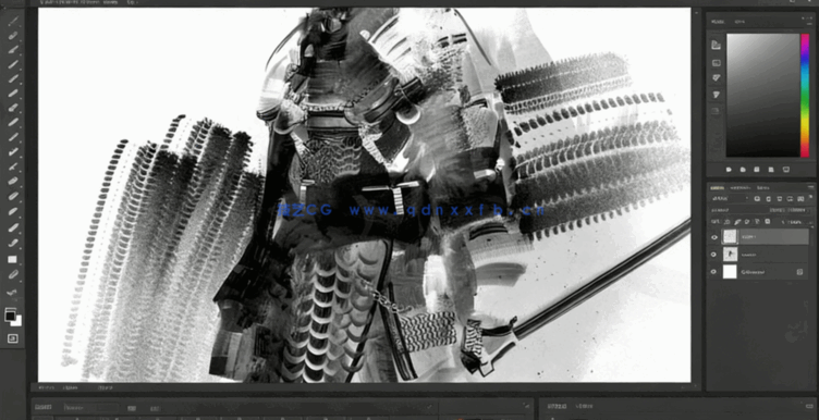 Flaptraps画师46组数字绘画自定义PS笔刷合集 附教程(图7)