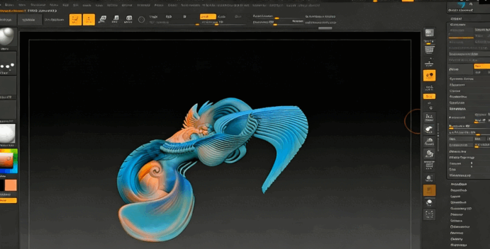 ZBrush寿司拼盘数字雕刻实例制作视频教程(图2)