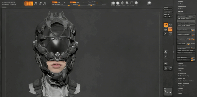 ZBrush机械人角色雕刻完整制作流程视频教程 (图5)