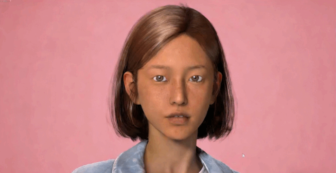 韩国大神jaegil limZBrush写实可爱女孩完整制作流程视频教程 (图3) 韩国大神jaegil limZBrush写实可爱女孩完整制作流程视频教程 (图3)