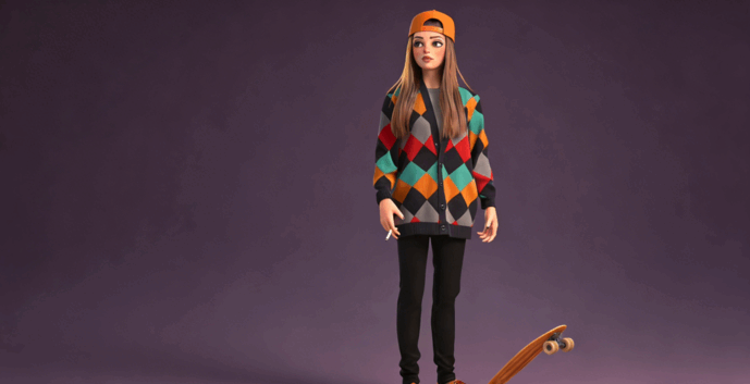 ZBrush潮流个性女孩雕刻制作完整流程视频教程(图3) ZBrush潮流个性女孩雕刻制作完整流程视频教程(图3)