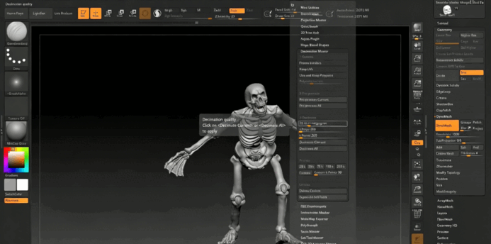 ZBrush人体骨骼数字雕刻3D打印技术视频教程 (图5) ZBrush人体骨骼数字雕刻3D打印技术视频教程 (图5)