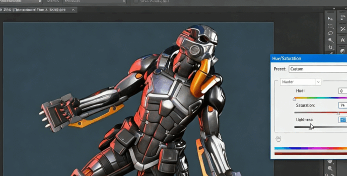 ZBrush未来派机甲人硬表面雕刻视频教程 (图2) ZBrush未来派机甲人硬表面雕刻视频教程 (图2)