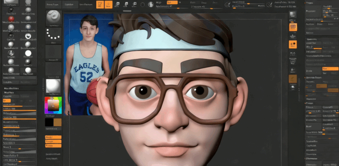 ZBrus超精细角色实例制作大师级视频教程(图4)