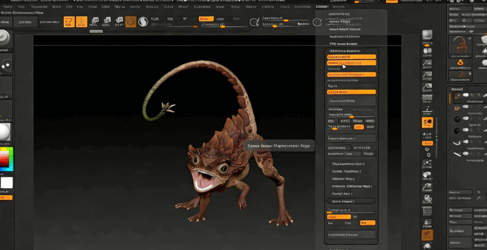 Zbrush 2020全面核心技术训练视频教程(图4) Zbrush 2020全面核心技术训练视频教程(图4)