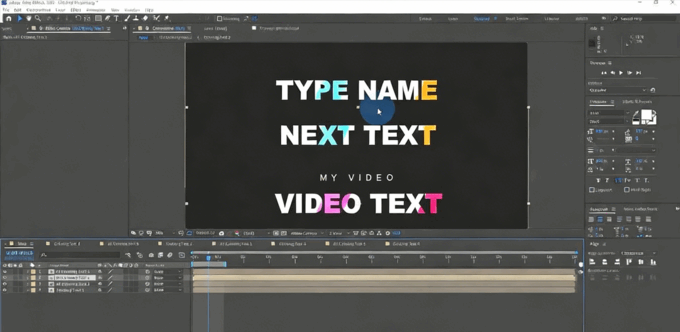 AE初学者创建文本动画技术工作流程视频教程(图3)
