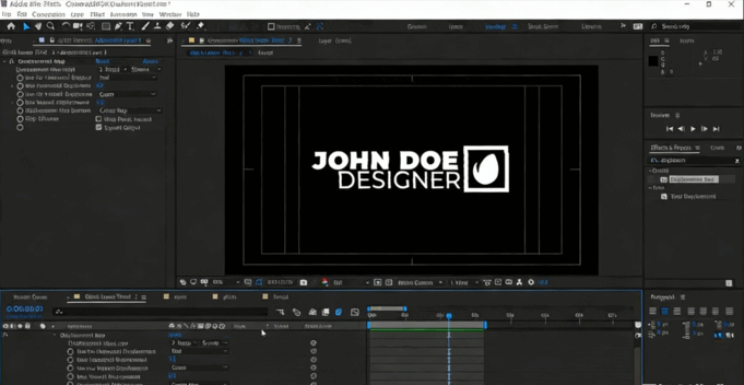 AE创建小故障下三分之一标题动画视频教程(图5) AE创建小故障下三分之一标题动画视频教程(图5)