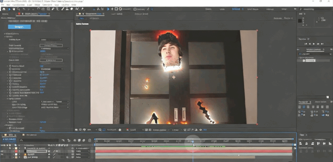 AE初学者创建火花效果技术工作流程视频教程(图5) AE初学者创建火花效果技术工作流程视频教程(图5)