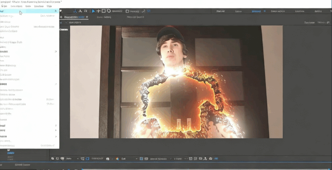 AE初学者创建火花效果技术工作流程视频教程(图6) AE初学者创建火花效果技术工作流程视频教程(图6)