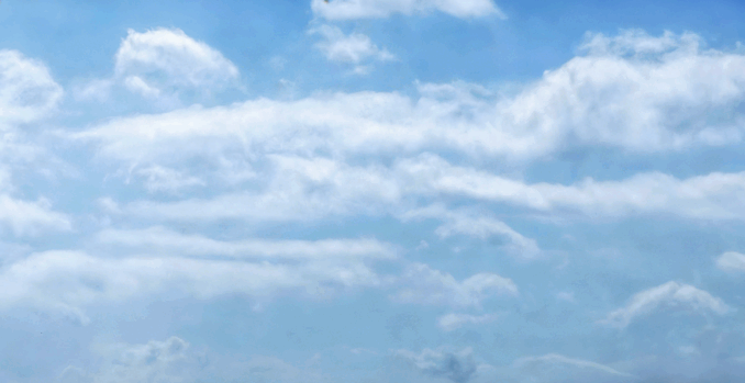 247张逼真蔚蓝天空云层朵高清参考图合集(图4)