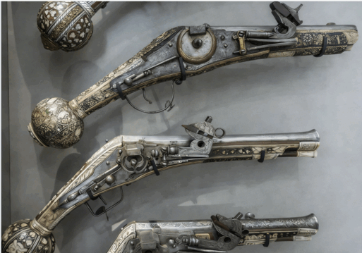 218张古董火枪火炮高清参考图合集(图1)