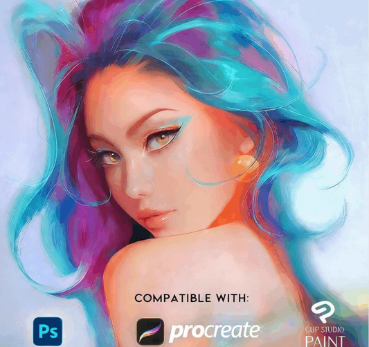 24组Rossdraws画师数字绘画自定义PS笔刷合集(图2) 24组Rossdraws画师数字绘画自定义PS笔刷合集(图2)