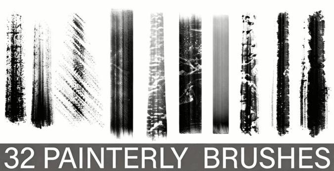 32组Eric Elwell画师数字绘画自定义PS笔刷合集(图2)