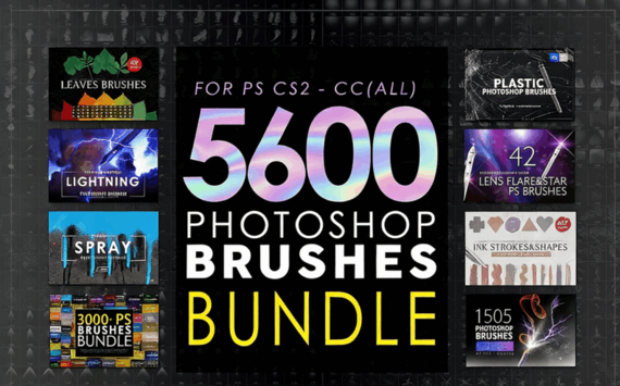 5600组超豪华自定义实用PS笔刷合集(图1) 5600组超豪华自定义实用PS笔刷合集(图1)