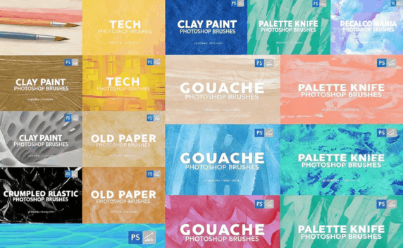 3000组超豪华自定义实用PS笔刷合集(图5)