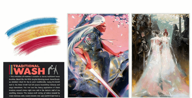 Rossdraws画师数字绘画自定义PS笔刷合集(图5)