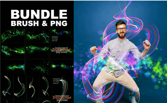 抽象烟雾火花等画笔数字绘画笔刷合集(图1) 抽象烟雾火花等画笔数字绘画笔刷合集(图1)