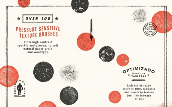 110组噪点杂质艺术风格数字绘画PS笔刷合集(图3) 110组噪点杂质艺术风格数字绘画PS笔刷合集(图3)