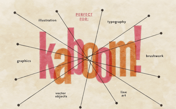 中世纪版画艺术特效数字绘画PS笔刷合集(图3) 中世纪版画艺术特效数字绘画PS笔刷合集(图3)