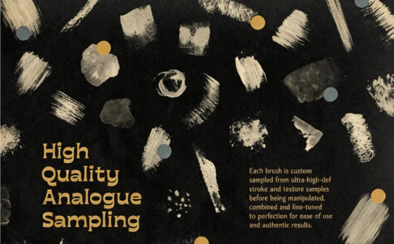 130组水墨墨迹风格数字绘画PS笔刷合集(图5) 130组水墨墨迹风格数字绘画PS笔刷合集(图5)