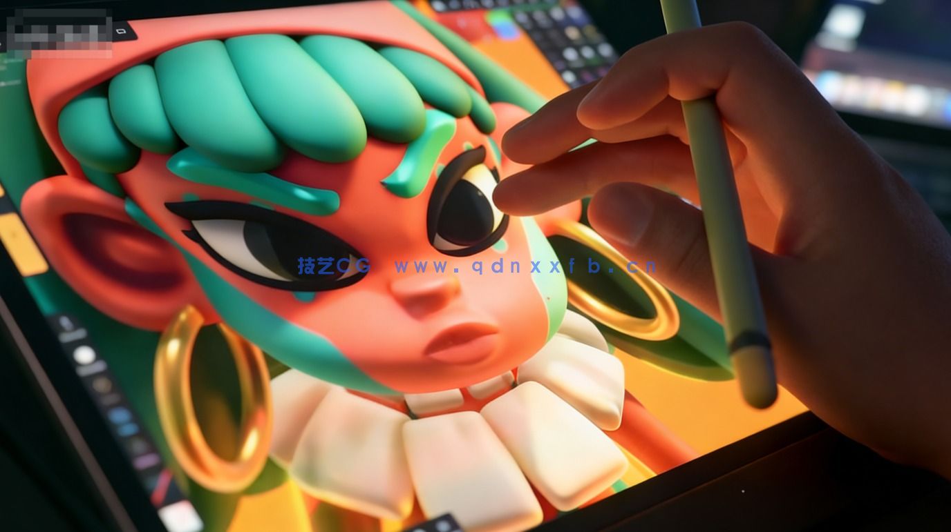 【中文字幕】Nomad Sculpt与Blender角色建模与渲染视频教程(图3)