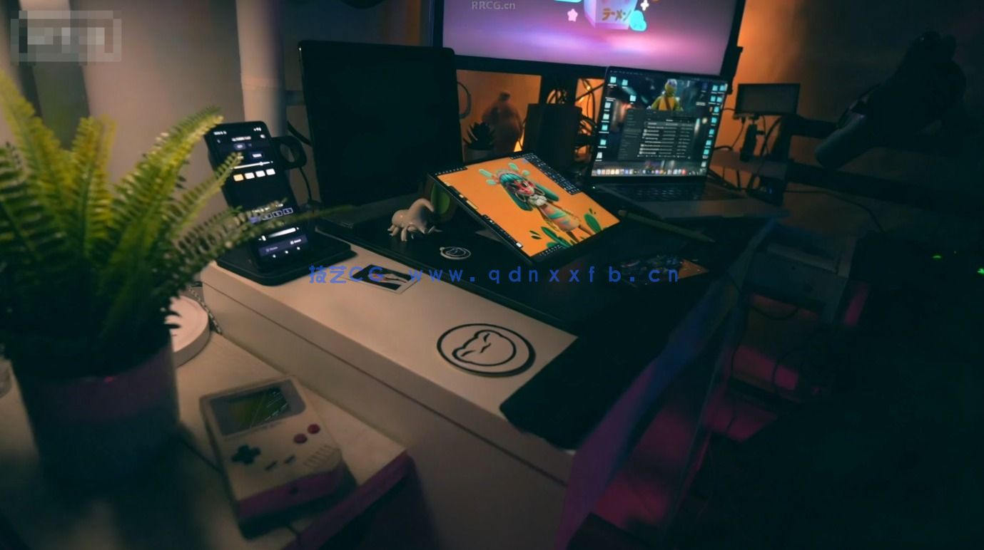 【中文字幕】Nomad Sculpt与Blender角色建模与渲染视频教程(图4)