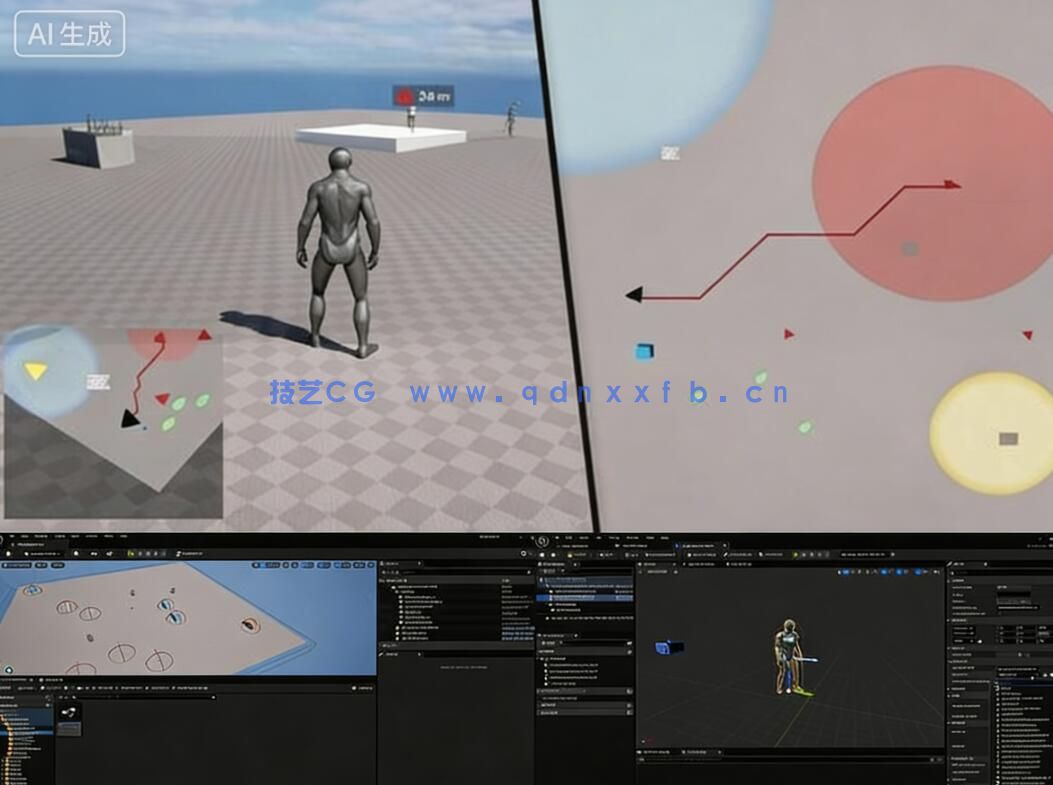 【中文字幕】UE5地图系统小地图导航核心技术训练视频教程(图1)