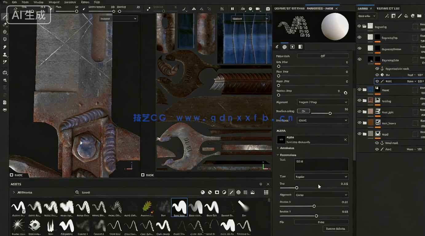 【中文字幕】Maya后末日题材匕首武器游戏资产实例制作视频教程(图4)