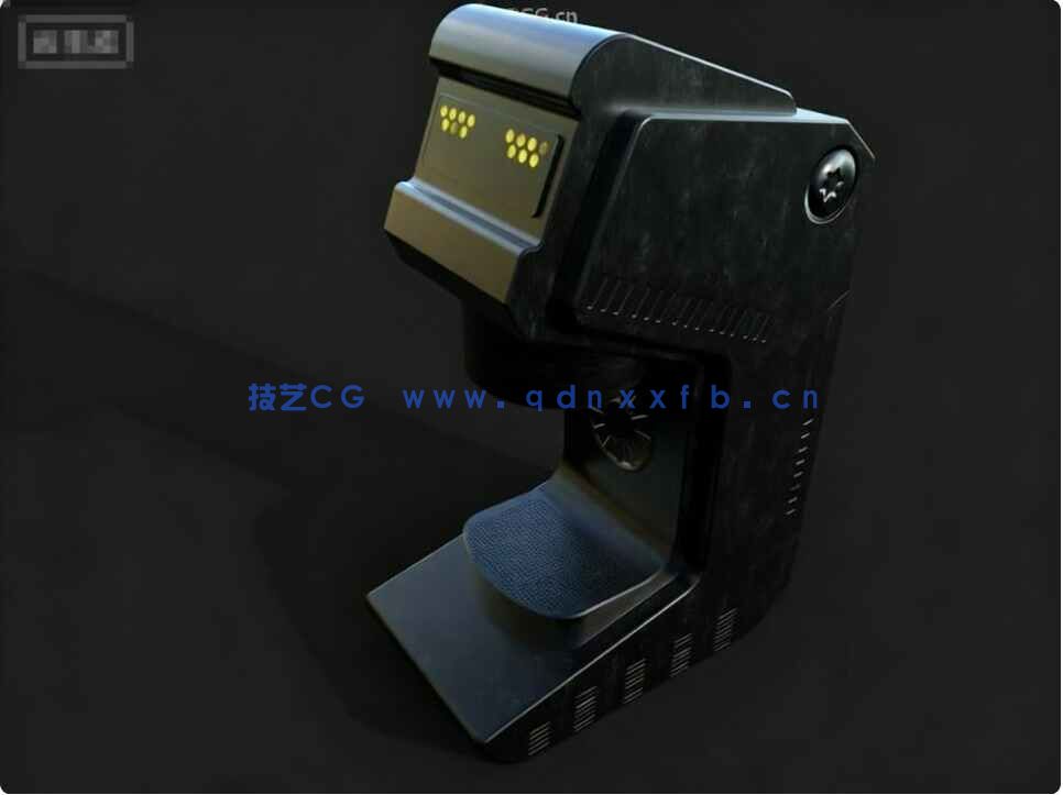 [家具模型] 科幻硬表面箱体道具场景细节3D模型资源包(图5)