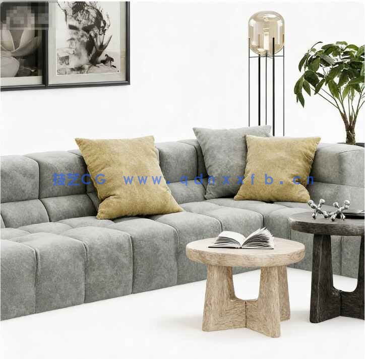 [家具模型] 200组高品质现代风格休闲时尚家居家具3D模型合集 Evermotion第219季(图7)