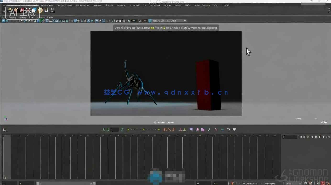 【中文字幕】Maya异形生物游戏动画大师班视频教程(图3)