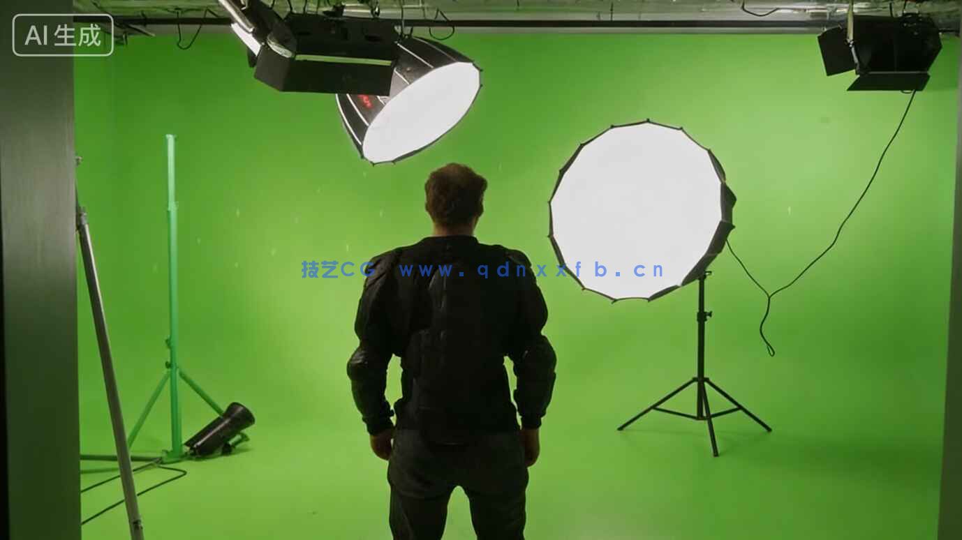 【中文字幕】Blender与AE绿幕实拍素材无缝融合3D场景技术视频教程(图11)