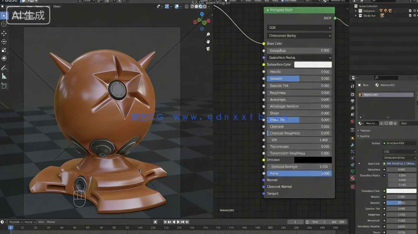【中文字幕】Blender零基础系统性入门训练视频教程(图3)