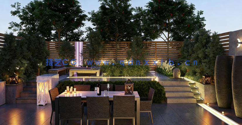 Evermotion Archmodels Vol 212 庭院景观3D模型(图9)