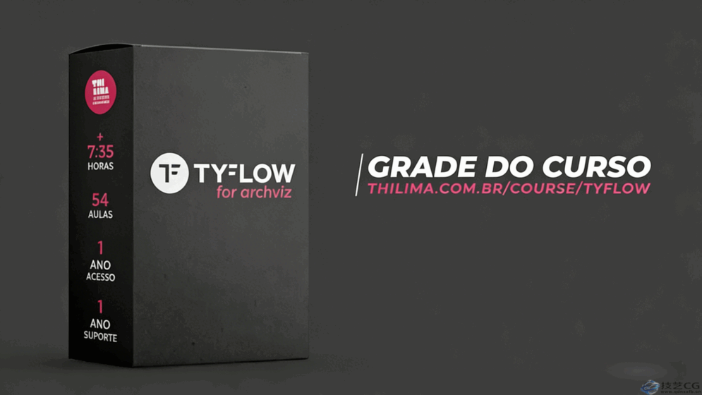 3D动画Tyflow模拟教程 Tyflow for Archviz(图1)