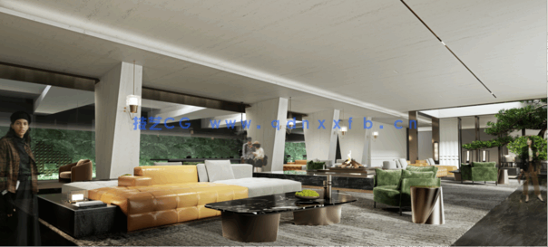 云上视觉渲染后期 max模型+psd源文件(图10)